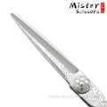 SUS440C damascus pattern barber scissors hair professional